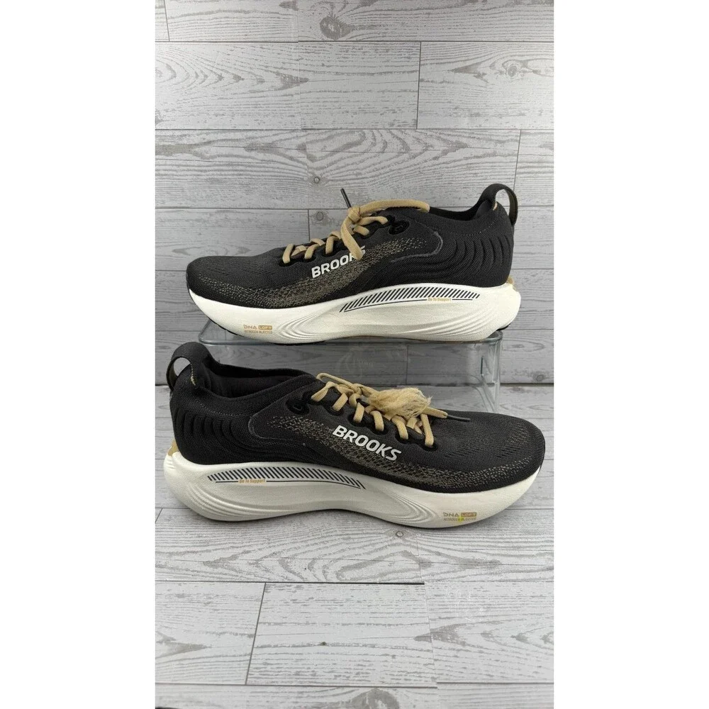 Brooks Adrenaline GTS 25 1104541D071 Black 10.5D Men Sneakers Running Shoes #367